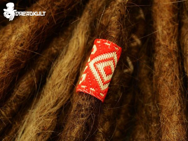 Rote Jurte dreadschmuck kaufen, dreadschmuck selber machen, dreadschmuck online shop, dreadschmuck, dreadperle, dreadband